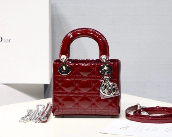 OldCobbler Bags Cow patent Mini Diro With leather Lady 0813